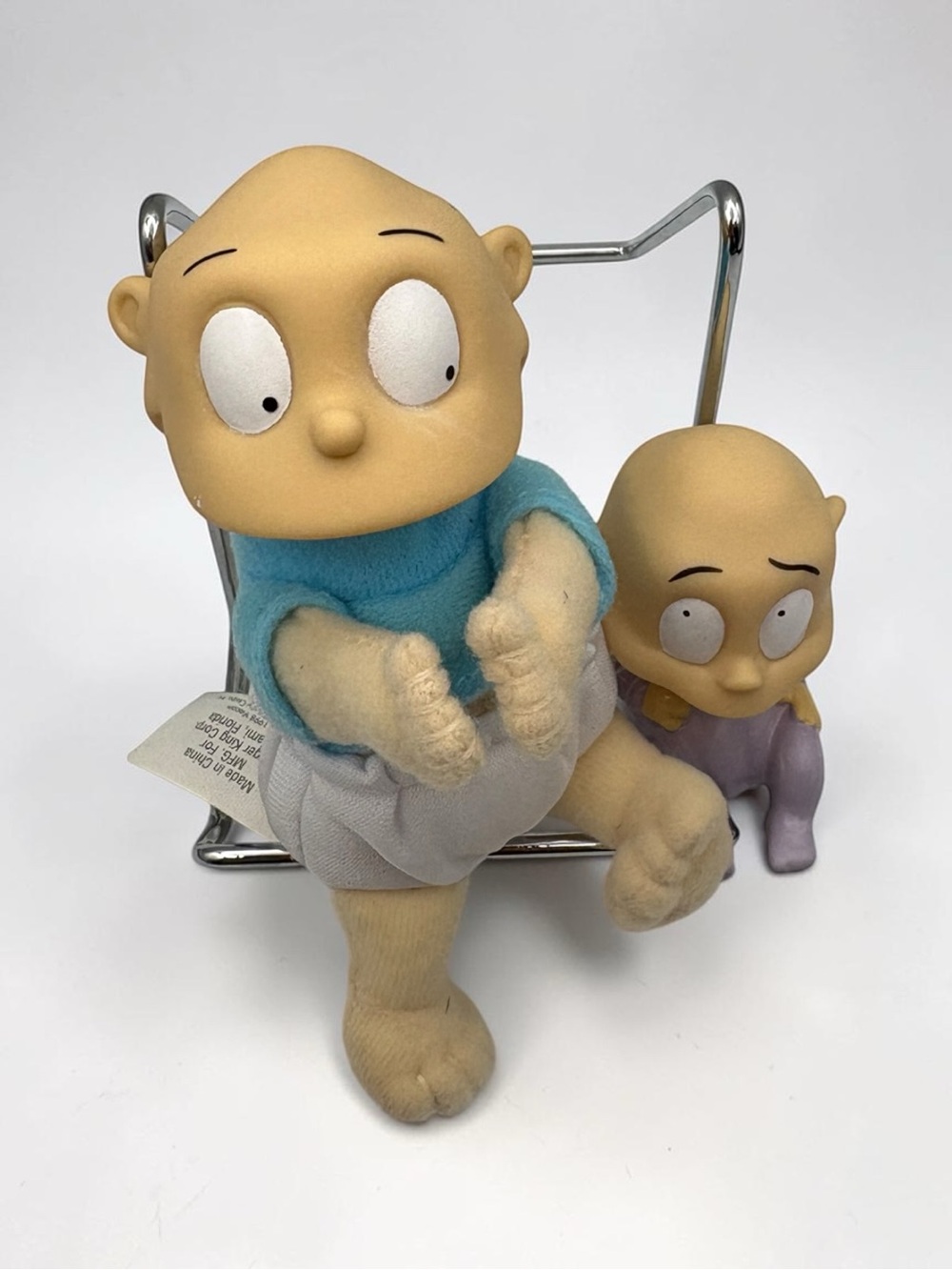 Vintage 1998 Nickelodeon The Rugrats Burger King Movie Tommy & Baby Dil Toy Set - Picture 4 of 16